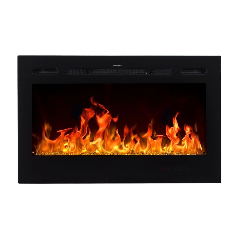 Kominek elektryczny LED ścienny MAJESTIC 36" AFLAMO