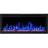 ROYAL 42 chimenea eléctrica 3D de pared / para empotrar LED AFLAMO. ROYAL 42 chimenea eléctrica 3D de pared / para empotrar LED AFLAMO.