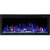 Kominek elektryczny LED ścienny / wkład elektryczny ROYAL 42" AFLAMO Kominek elektryczny LED ścienny / wkład elektryczny ROYAL 42" AFLAMO