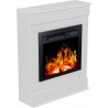 Chimenea eléctrica Smart blanco - Aflamo Chimenea eléctrica Smart blanco - Aflamo