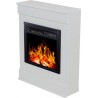 Chimenea eléctrica Smart blanco - Aflamo Chimenea eléctrica Smart blanco - Aflamo