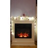 Chimenea eléctrica Smart blanco - Aflamo Chimenea eléctrica Smart blanco - Aflamo