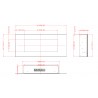 Albion 36 "- LED elektrischer Kamin KEINE HEIZUNG - Aflamo Albion 36 "- LED elektrischer Kamin KEINE HEIZUNG - Aflamo