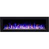 MAJESTIC 36" chimenea eléctrica de pared LED AFLAMO. Modelo 2019 MAJESTIC 36" chimenea eléctrica de pared LED AFLAMO. Modelo 2019