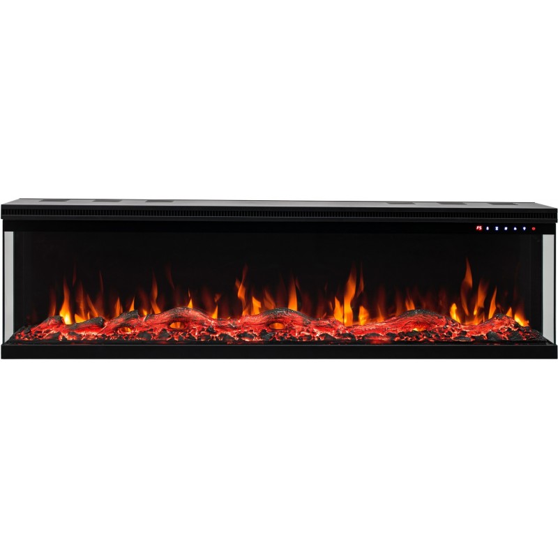 Kominek elektryczny LED ścienny MAJESTIC 50" AFLAMO