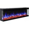 Elektrischer Kamin LED Wand MAJESTIC 50 "AFLAMO Elektrischer Kamin LED Wand MAJESTIC 50 "AFLAMO