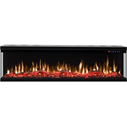 Chimenea eléctrica LED de pared UNIQUE 165 cm AFLAMO