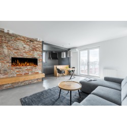 Elektrischer Kamin LED Diamond 152 cm für AFLAMO