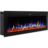 Elektrischer Kamin LED Wand MAJESTIC 50 "AFLAMO Elektrischer Kamin LED Wand MAJESTIC 50 "AFLAMO
