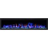 Kominek elektryczny LED ścienny / wkład elektryczny ROYAL 72" AFLAMO Kominek elektryczny LED ścienny / wkład elektryczny ROYAL 72" AFLAMO