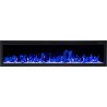 Kominek elektryczny LED ścienny / wkład elektryczny ROYAL 72" AFLAMO Kominek elektryczny LED ścienny / wkład elektryczny ROYAL 72" AFLAMO