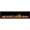 Kominek elektryczny LED ścienny / wkład elektryczny ROYAL 72" AFLAMO Kominek elektryczny LED ścienny / wkład elektryczny ROYAL 72" AFLAMO
