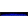 Kominek elektryczny LED ścienny / wkład elektryczny ROYAL 100" AFLAMO Kominek elektryczny LED ścienny / wkład elektryczny ROYAL 100" AFLAMO