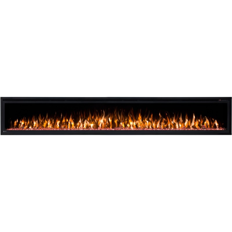 Kominek elektryczny LED ścienny / wkład elektryczny ROYAL 100" AFLAMO Kominek elektryczny LED ścienny / wkład elektryczny ROYAL 100" AFLAMO