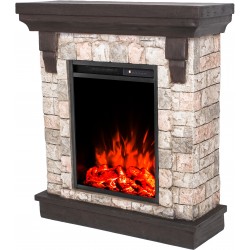 Chimenea electrica Stones 2D- Aflamo