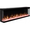 Chimenea electrica LED pared UNIQUE 254 cm AFLAMO