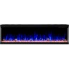 Kominek elektryczny LED ścienny UNIQUE 127 cm AFLAMO