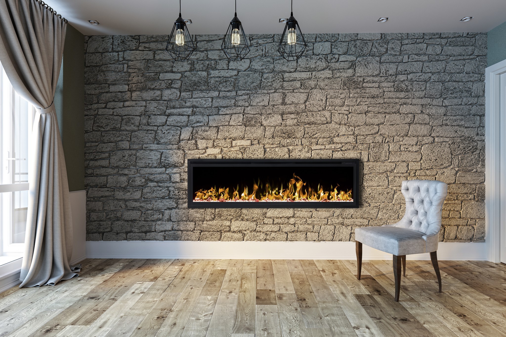 Chimenea Con Empotrado