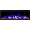 ROYAL 50 chimenea eléctrica de pared / para empotrar AFLAMO