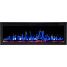 ROYAL 50 chimenea eléctrica de pared / para empotrar AFLAMO