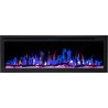 ROYAL 50 chimenea eléctrica de pared / para empotrar AFLAMO