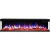 Chimenea electrica LED pared UNIQUE 183 cm AFLAMO