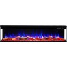 Elektrokamin LED Wand EINZIGARTIG 183 cm AFLAMO