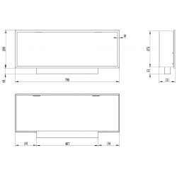 copy of Biokominek Juno 79 cm - Aflamo