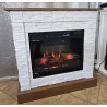 copy of Chimenea electrica VIGO blanco 2in1 - Aflamo