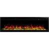 ROYAL PRO 140 cm, AFLAMO Wand- und eingebauter LED-Elektrokamin
