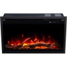 Wkład AFLAMO 3D 45x75 cm, wkład elektryczny LED do zabudowy AFLAMO PLUS + DŹWIĘK