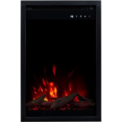 Wkład AFLAMO 3D 60x40 cm, wkład elektryczny LED do zabudowy AFLAMO PLUS + DŹWIĘK