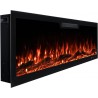 ELITE 128 cm Kominek elektryczny LED ścienny i do zabudowy AFLAMO + DŹWIĘK