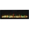 Chimenea eléctrica LED ELITE 213 cm de pared y empotrada AFLAMO + SOUND