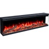 copy of SUPERB 3D 80 cm, caminetto elettrico LED da incasso AFLAMO + SOUND