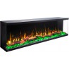 copy of Kominek elektryczny LED ścienny UNIQUE 100 cm BEZ GRZANIA  AFLAMO