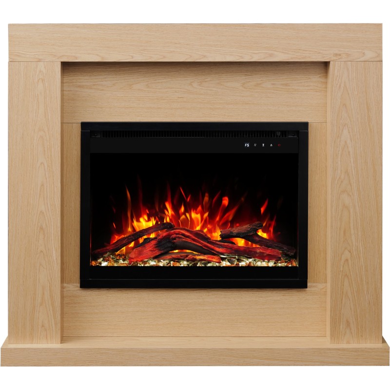 copy of Inserto AFLAMO 3D 60x60 cm, inserto elettrico a LED da incasso AFLAMO PLUS + SOUND