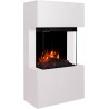 copy of AFLAMO 3D-Einsatz 60x60 cm, eingebauter elektrischer LED-Einsatz AFLAMO PLUS + SOUND