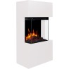 copy of AFLAMO 3D-Einsatz 60x60 cm, eingebauter elektrischer LED-Einsatz AFLAMO PLUS + SOUND