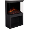 Inserto TOWER + STAND 71, inserto LED elettrico AFLAMO PLUS con SUONO