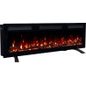 MONARCH, Camino elettrico a LED da parete e da incasso con suono EmotionFlame