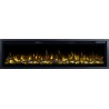REGAL, Camino elettrico a LED da parete e da incasso con suono EmotionFlame