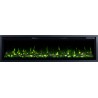 REGAL, Camino elettrico a LED da parete e da incasso con suono EmotionFlame