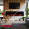 MONARCH, Kominek elektryczny ścienny/do zabudowy EmotionFlame z Dźwiękiem