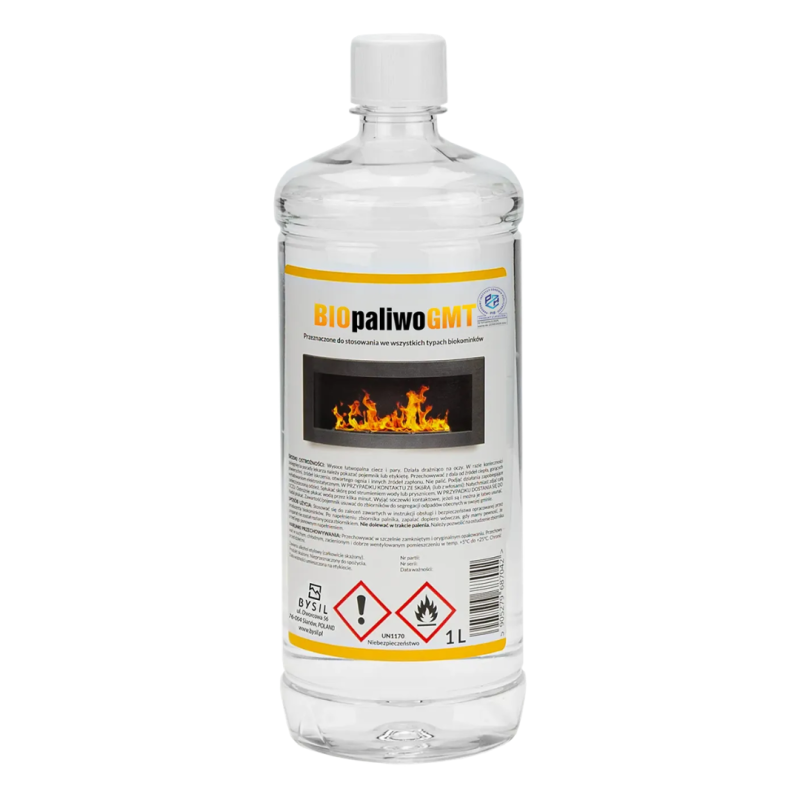 Biopaliwo, paliwo do biokominka 1l neutralne