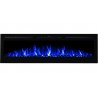 LED Wand elektrischer Kamin MAJESTIC 72 "AFLAMO LED Wand elektrischer Kamin MAJESTIC 72 "AFLAMO